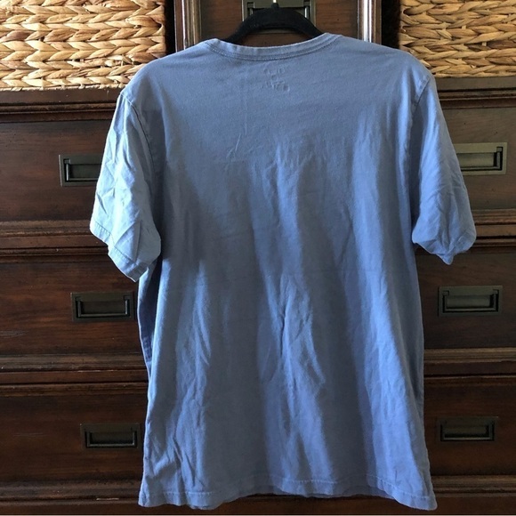 Hurley blue gray short sleeve tee in size L - Picture 2 of 5